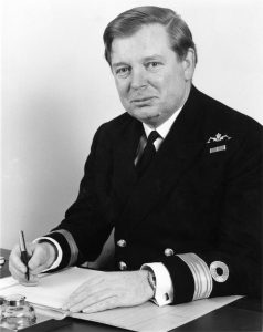 Captain Richard James Husk CBE