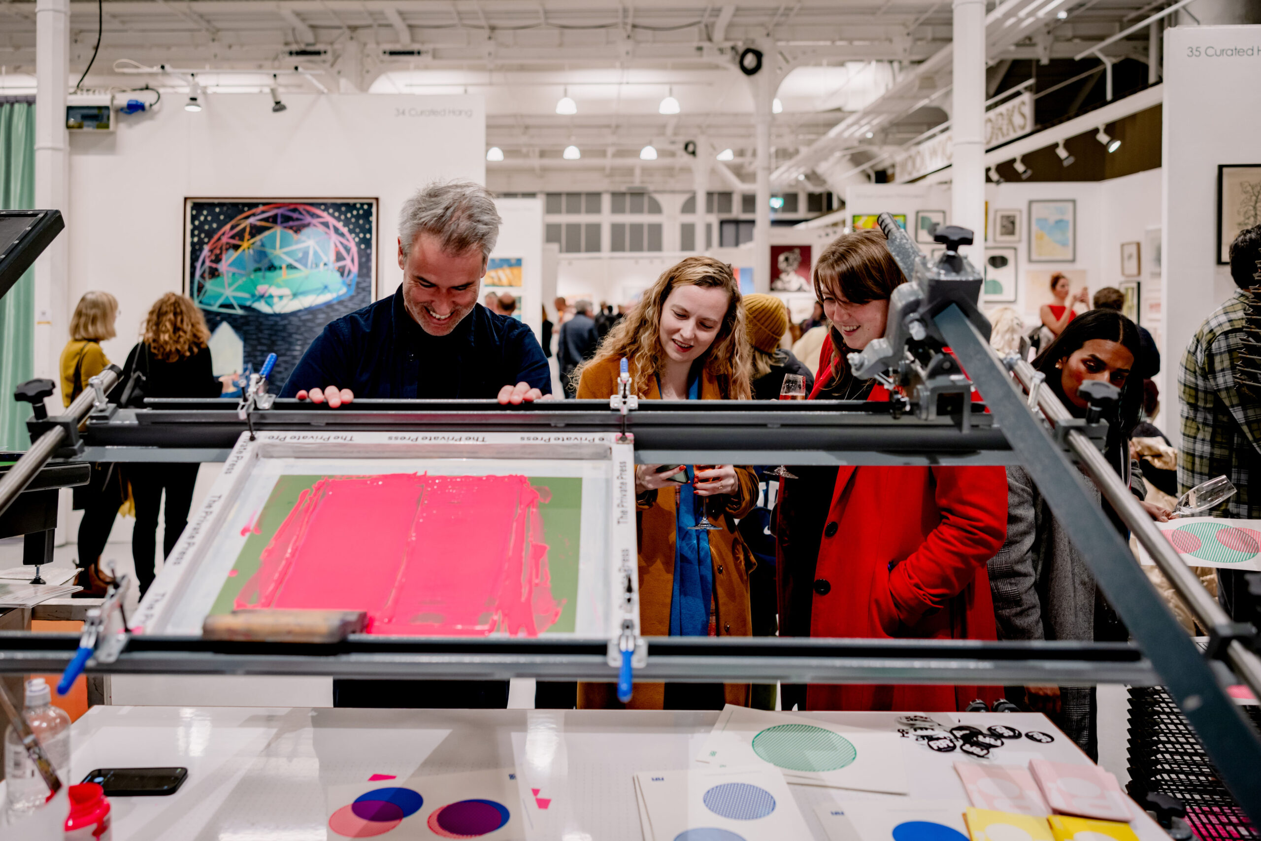 Jack Bullen and the 8th Woolwich Contemporary Print Fair