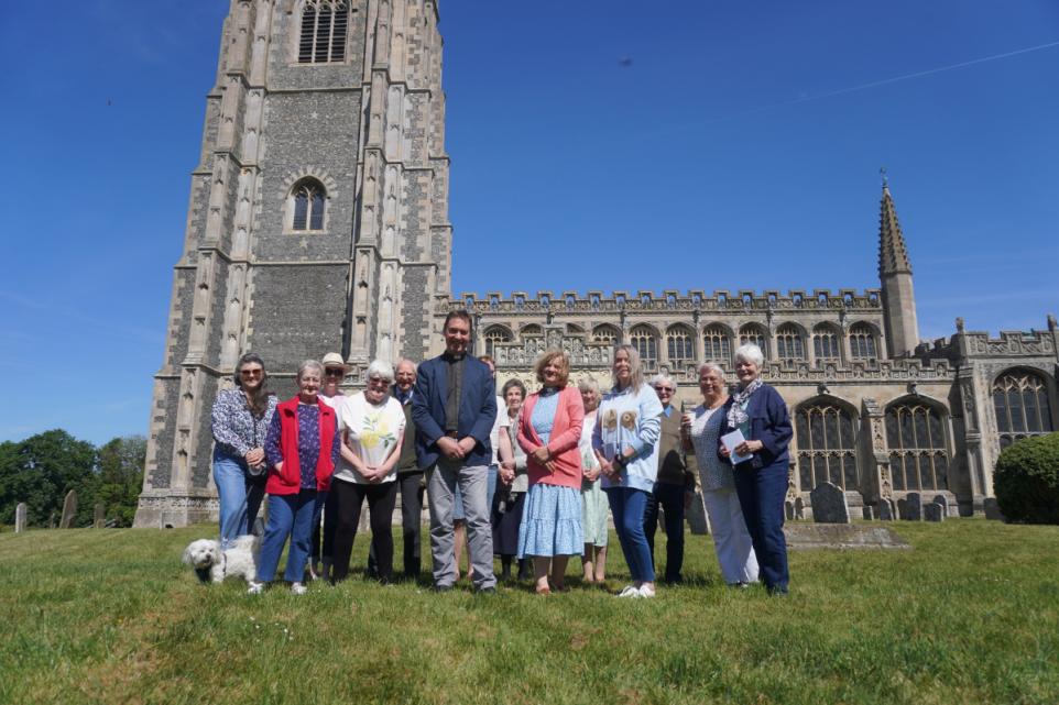 OF celebrating 500th anniversary of Lavenham Church