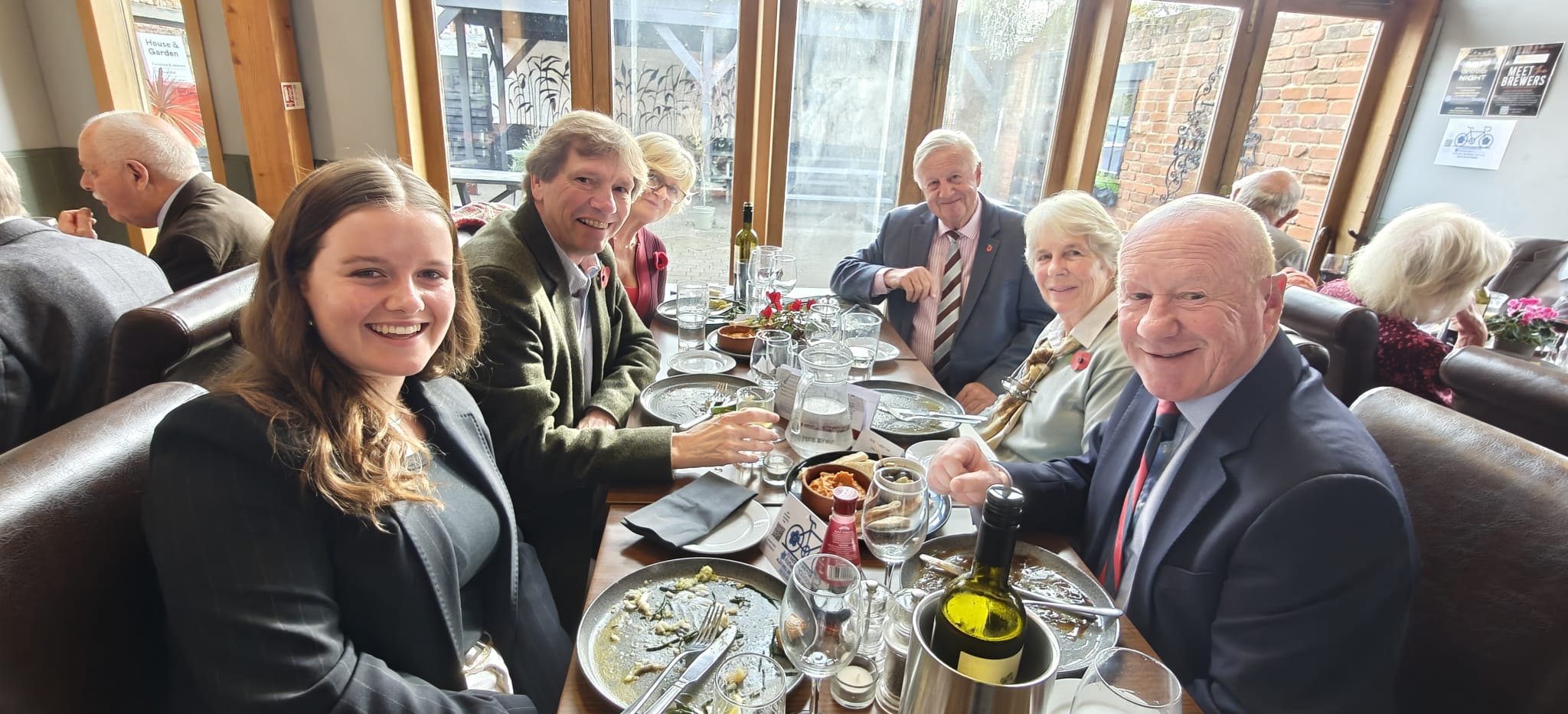 Seniors’ Lunch – The Plough & Sail Snape – 6 November 2025