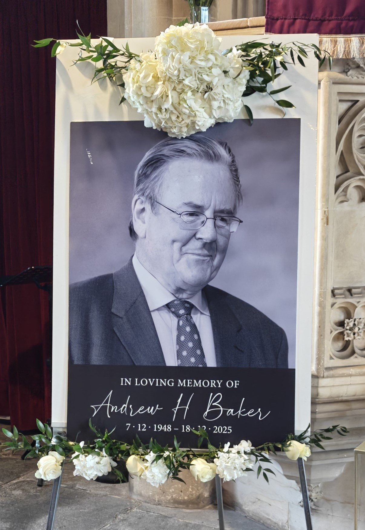 Death of SOF Vice President