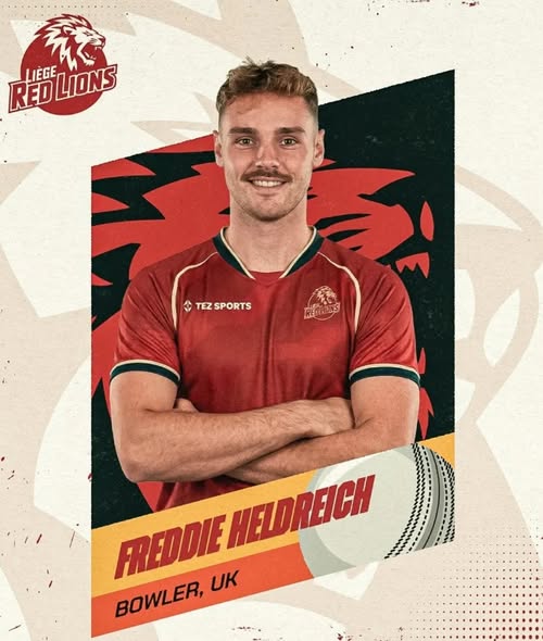 Congratulations to OF off to Belgium to join new EUT20 Cricket League